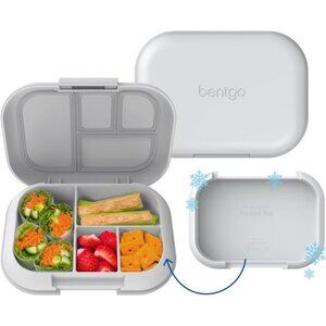Kids bento lunch box with ice pack leakproof microwave safe school snack box